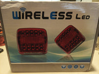2pc Set LED Magnetic Wireless Trailer TailLight Kit Automotive New In Box0