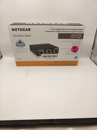 NETGEAR GS305300PAS 5 Port Gigabit Ethernet Unmanaged Switch0