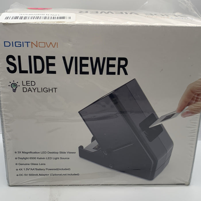 Rybozen 35mm Slide Viewer LED Daylight 3X Magnification AA Battery Powered Desk 0