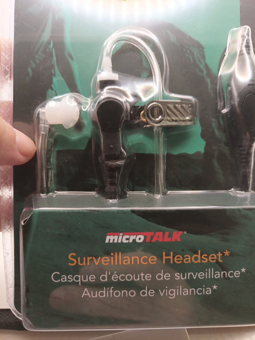 Cobra GA-SV01 Surveillance Headset Microphone MicroTalk1