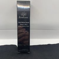 EcoLuxe Daily Defense Serum 1.7oz, Vitamin C, Anti Aging, Brightening, Protect0