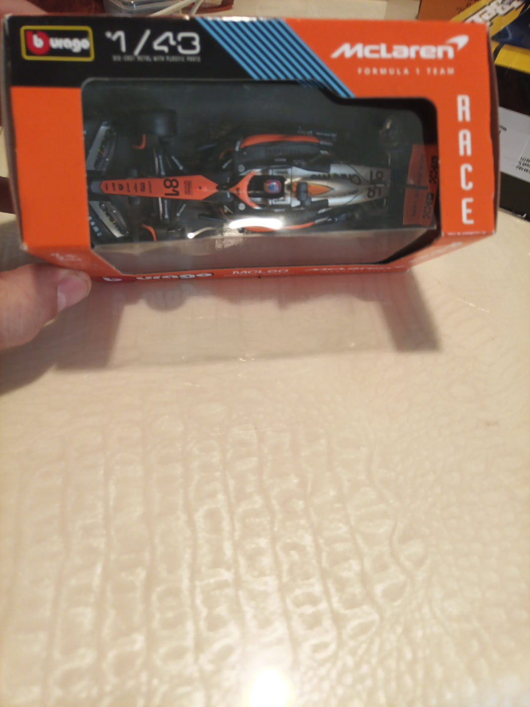 New Bburago F1 Racing MCL60 Team McLaren #4 Lando Norris 1:430