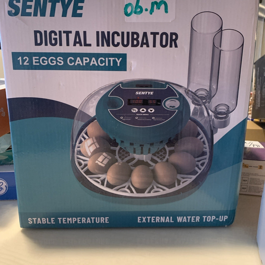 Sentye 12 Egg Incubator with Automatic Egg Turning and Humidity Controle0