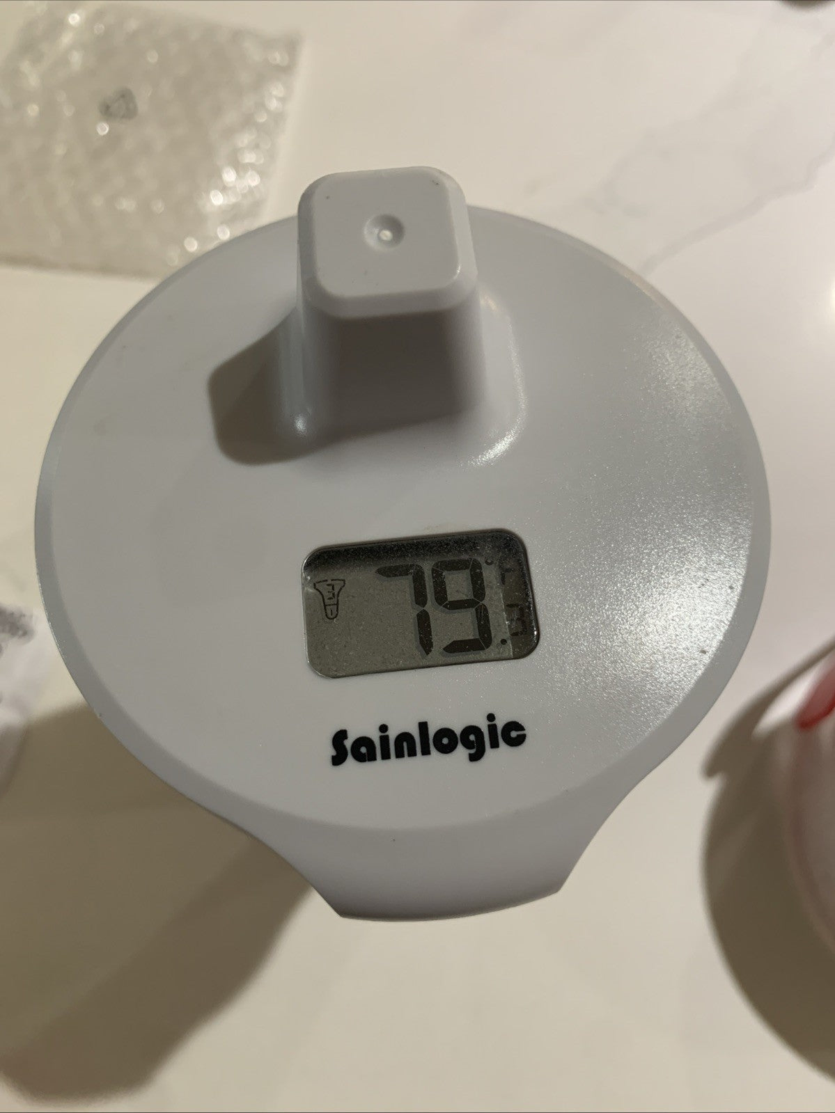 Sainlogic Wireless Pool Thermometer Floating Easy Read, High Precision Outdoo0