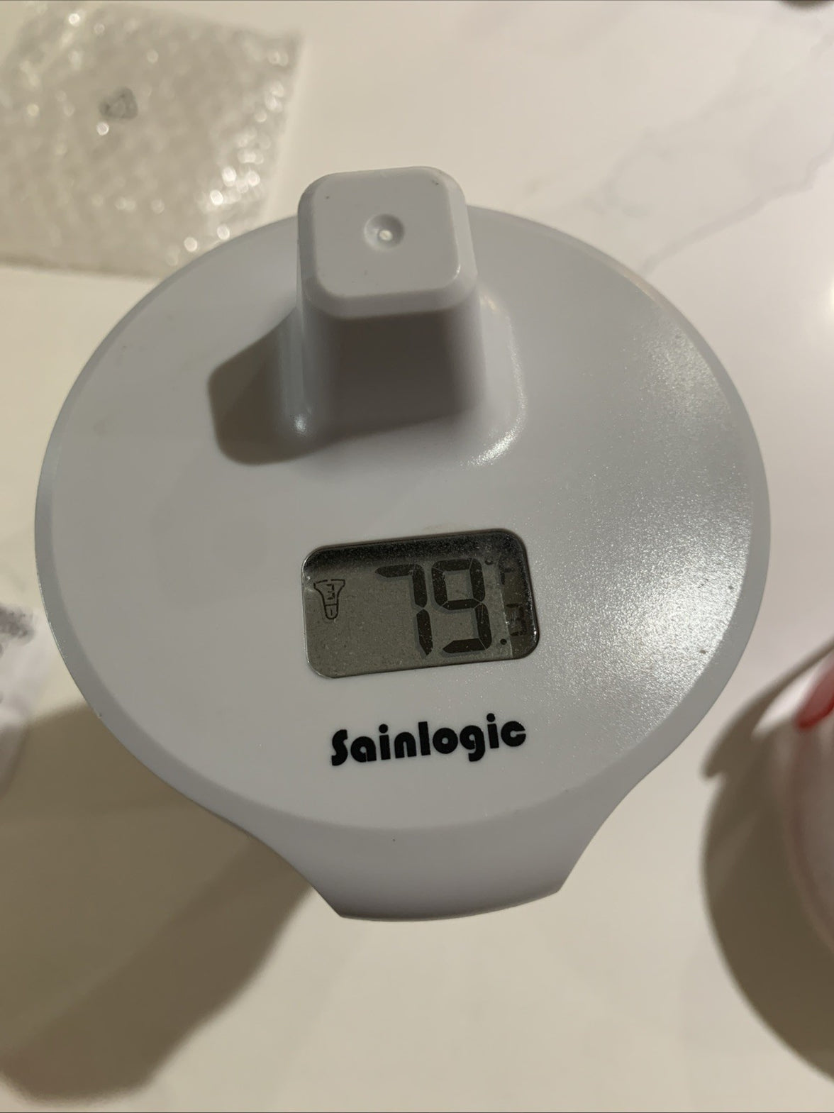 Sainlogic Wireless Pool Thermometer Floating Easy Read, High Precision Outdoo0