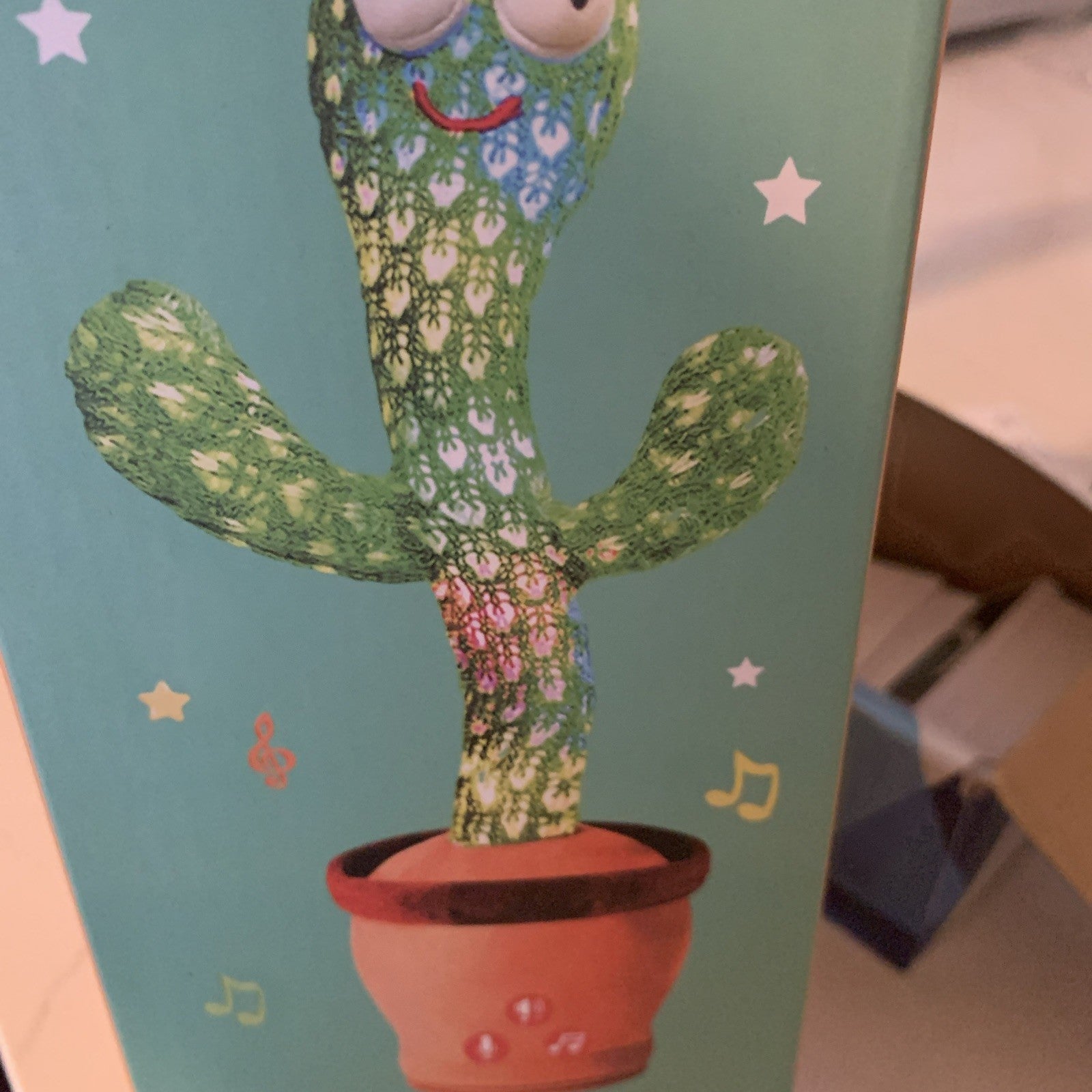 TikTok Viral Dancing Talking Cactus Toy Repeat Record Sing Plush Toy Kids New6