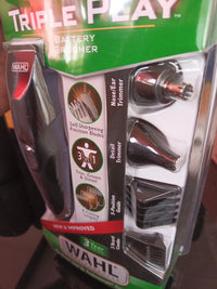 WAHL Triple Play 12 Pc Battery Groomer .. Trim / Groom / Detail NEW In Package 1