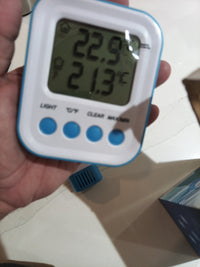 Wireless Pool Thermometer, Floating Easy Read,  Digital Thermo Blue Bay TH-DW015