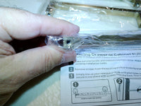 Ravinte 10 Pack Solid 5 Inch Center to Center Slim Square Bar Drawer Handles New3