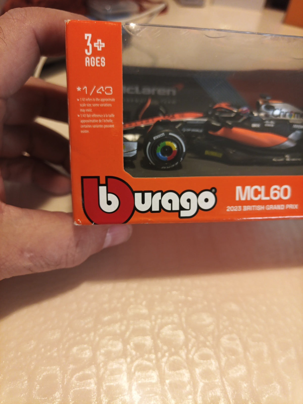 New Bburago F1 Racing MCL60 Team McLaren #4 Lando Norris 1:432