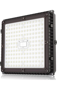 HYPERLITE 100W LED Canopy Lights: Dimmable 100W-5000K, Bronze6