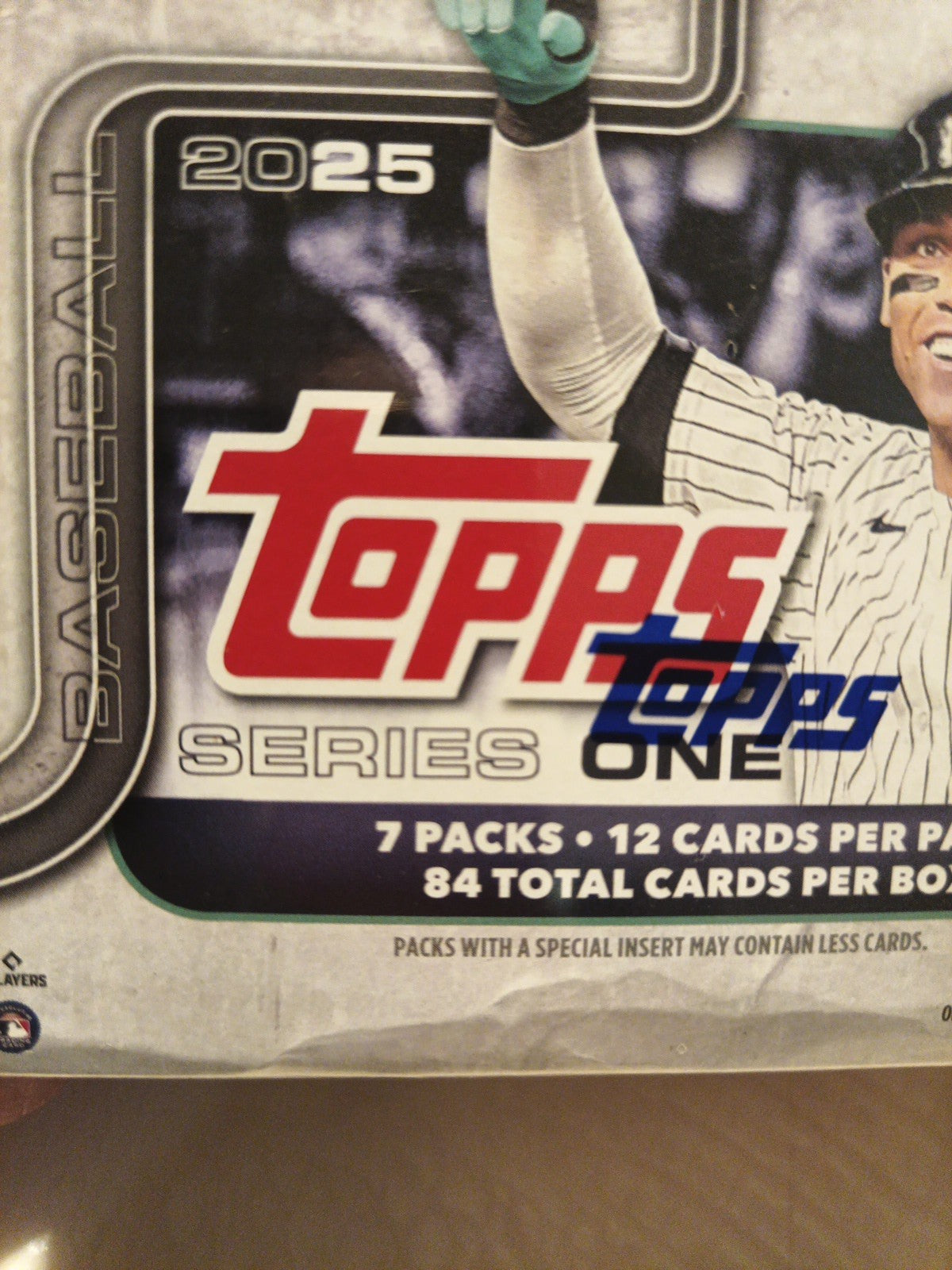 2025 TOPPS SERIES 1 MLB BASEBALL BLASTER BOX BRAND NEW SEALED (84 total cards)!1