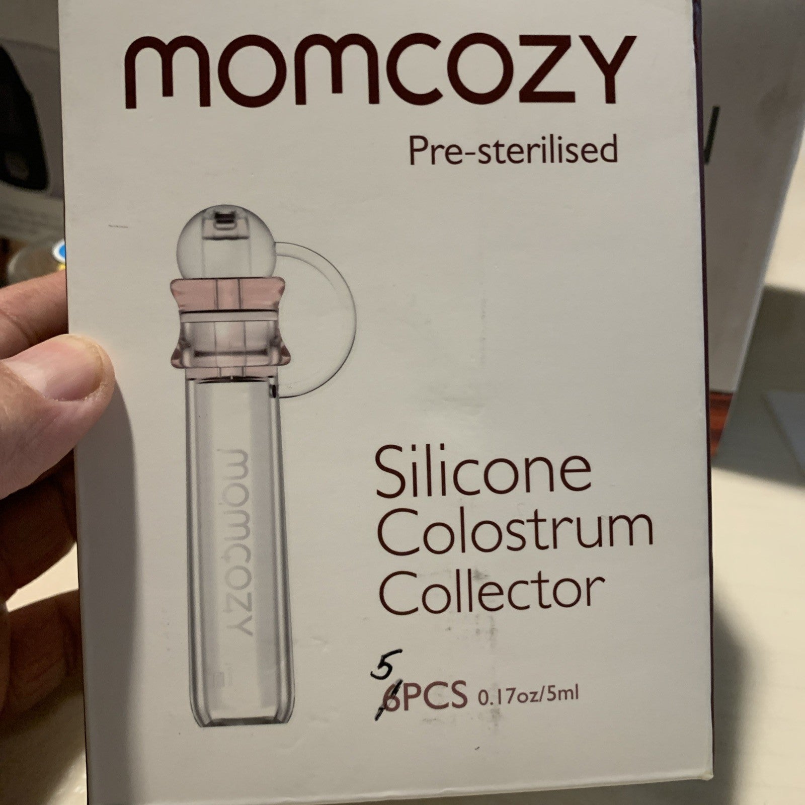 Mom Cozy Silicone Colostrum Collector (5pcs)0