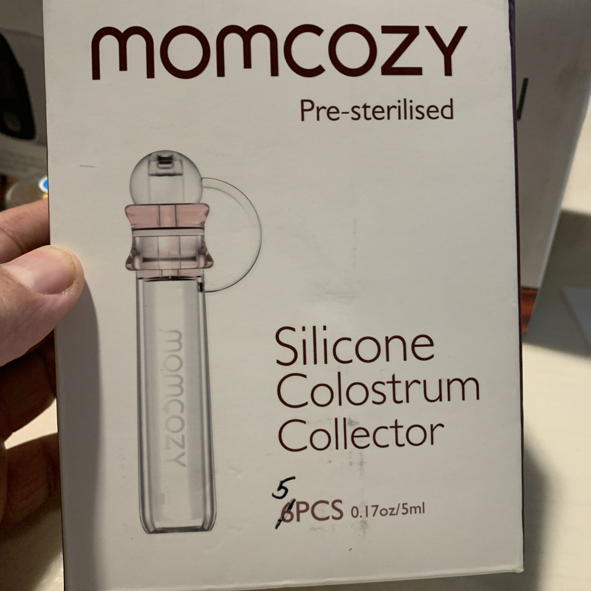 Mom Cozy Silicone Colostrum Collector (5pcs)0