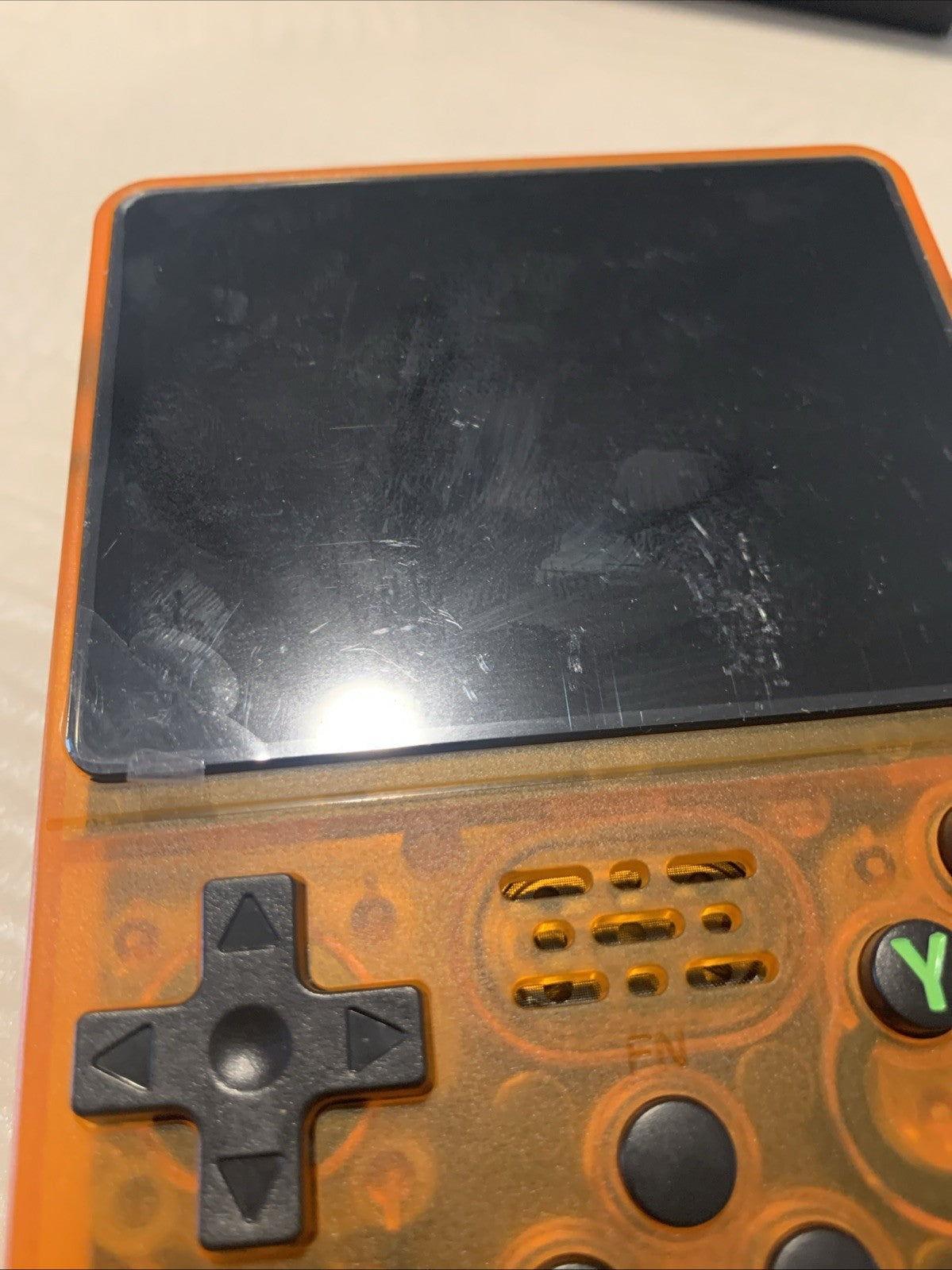 R36S Handheld Game Console 640x480 Quad-Core ARM 1GB RAM Purple 64 Gb TF Card4