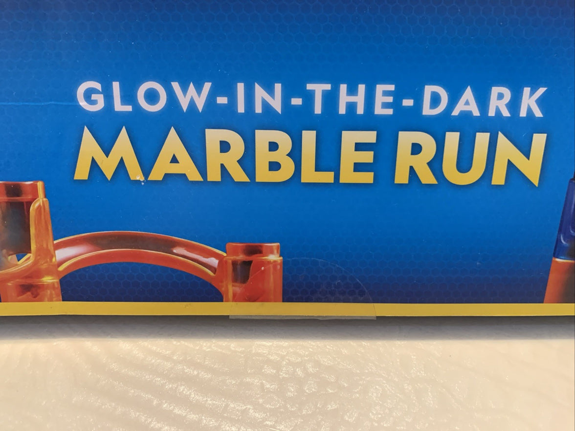 NATIONAL GEOGRAPHIC Glowing Marble Run – 80 Pc Construction Set No Book1