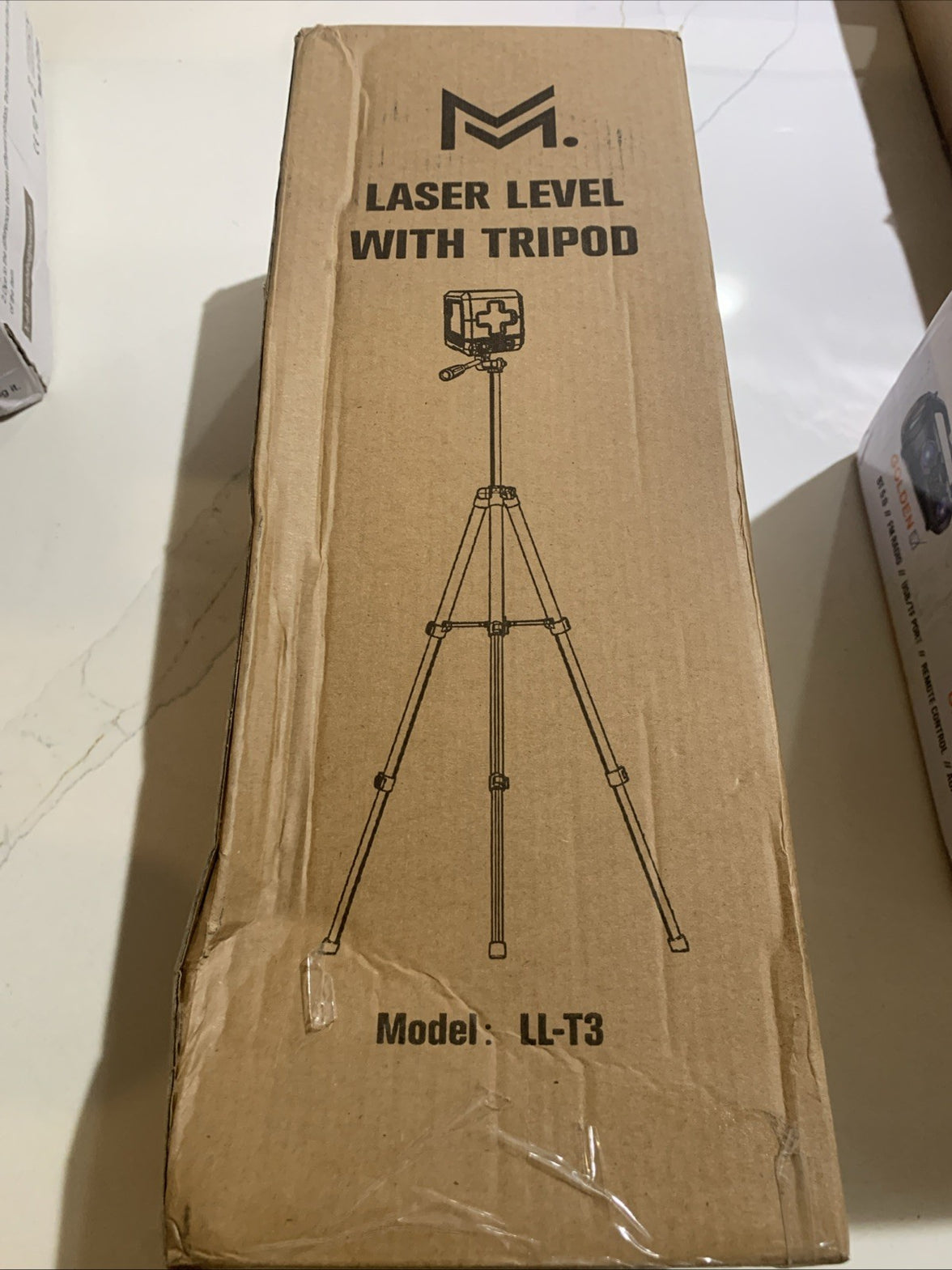 Laser Level with Tripod, 100 feet Green Cross Line Self Rotary 2Line-Tripod 0