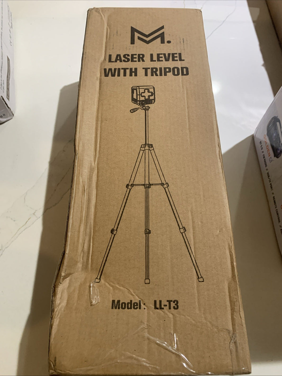 Laser Level with Tripod, 100 feet Green Cross Line Self Rotary 2Line-Tripod 0
