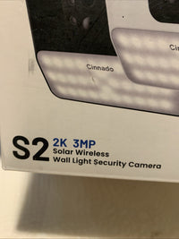 Outdoor Camera Wireless-2.4G 2K Solar Wall Light Cameras for Home Security Black3