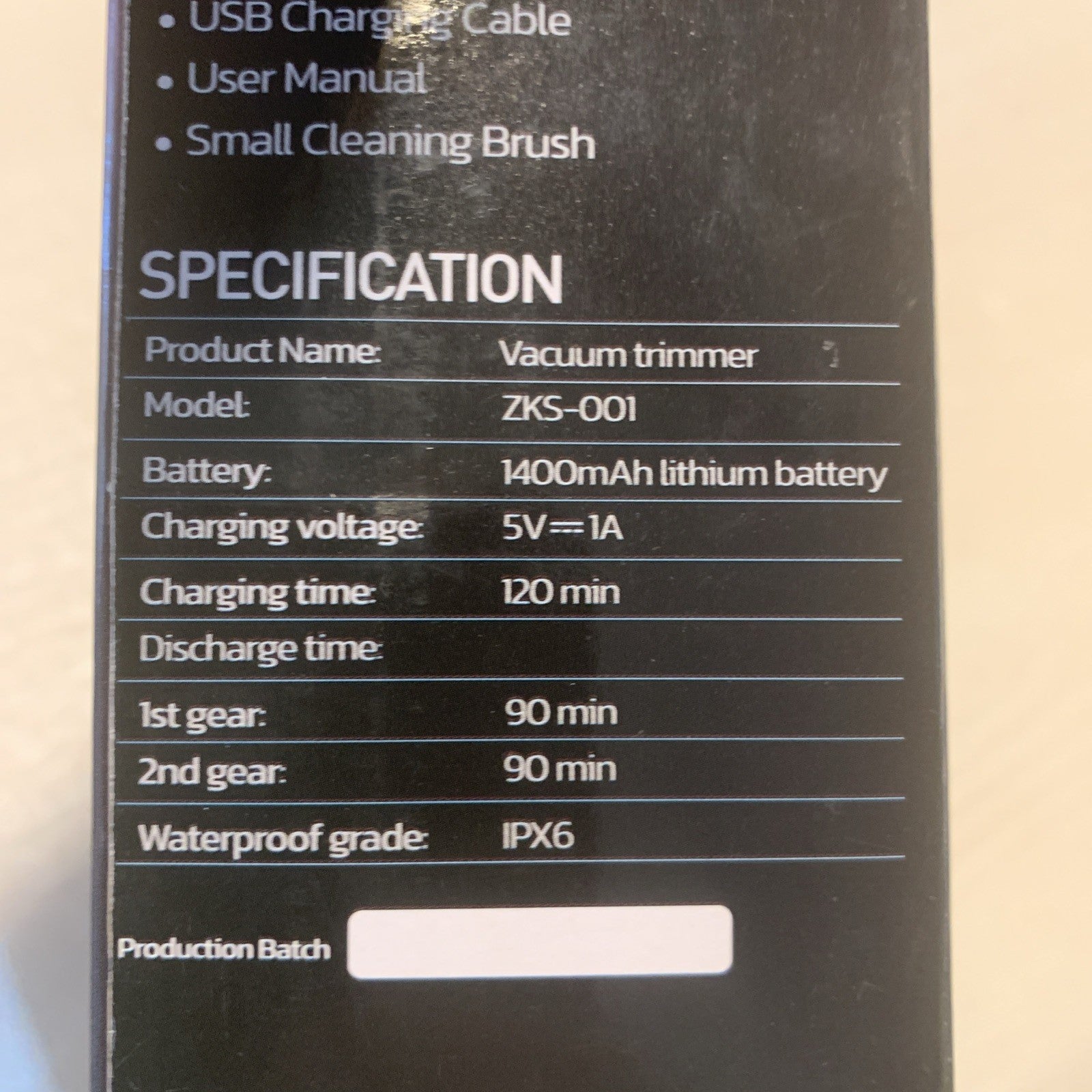 SHPAVVER Vacuum Beard Trimmer for Men, Rechargeable Mustache Trimmer9