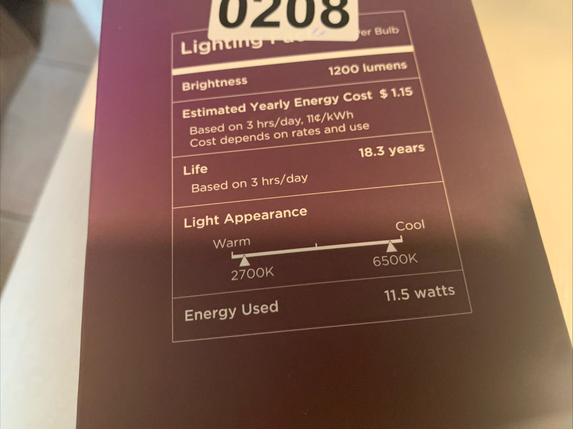 Govee RGBWW Smart Light Bulbs 1200 Lumens. H60104