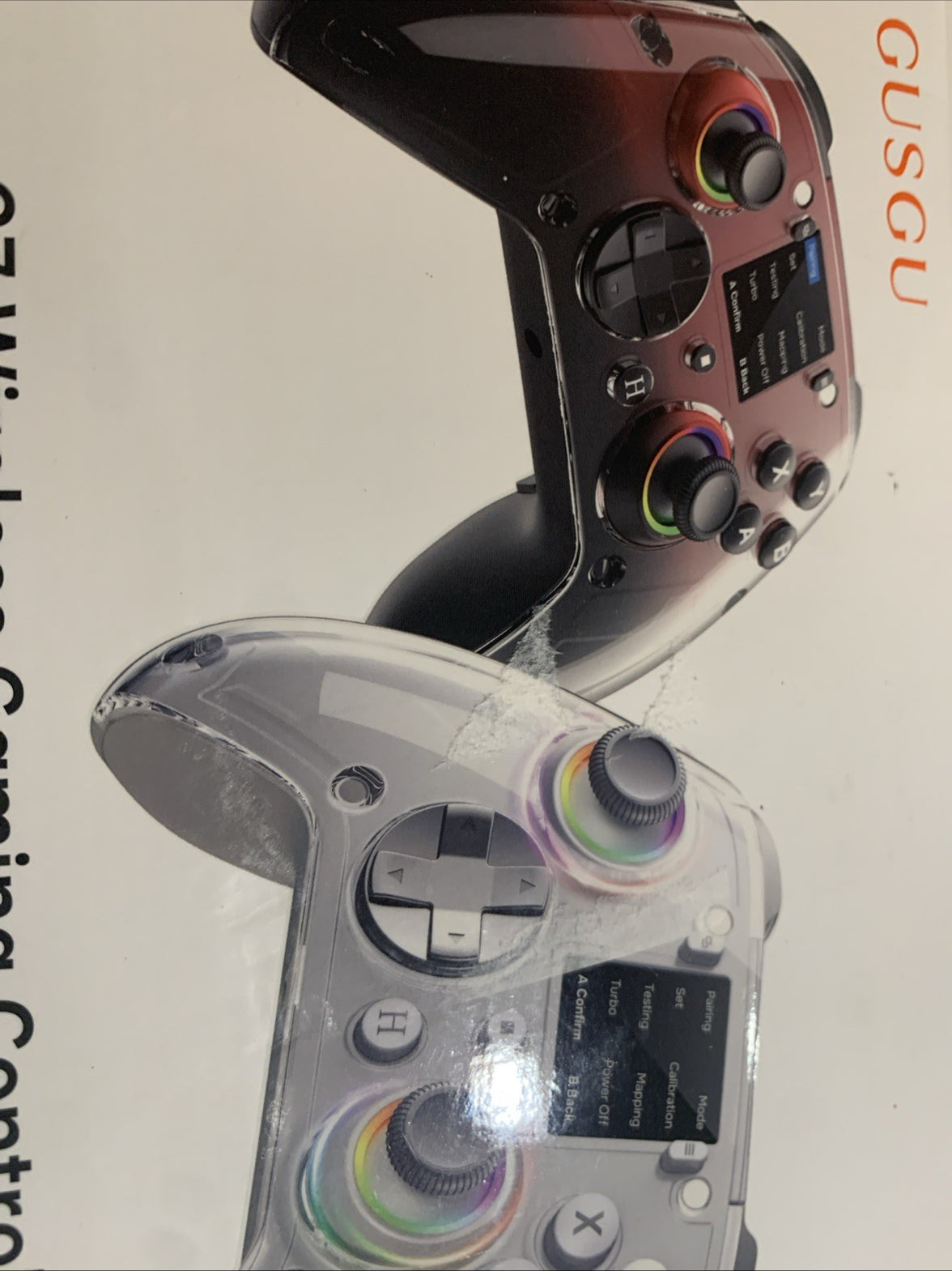GUSGU G7 Wireless Gaming Controller Dual Analog Triggers3