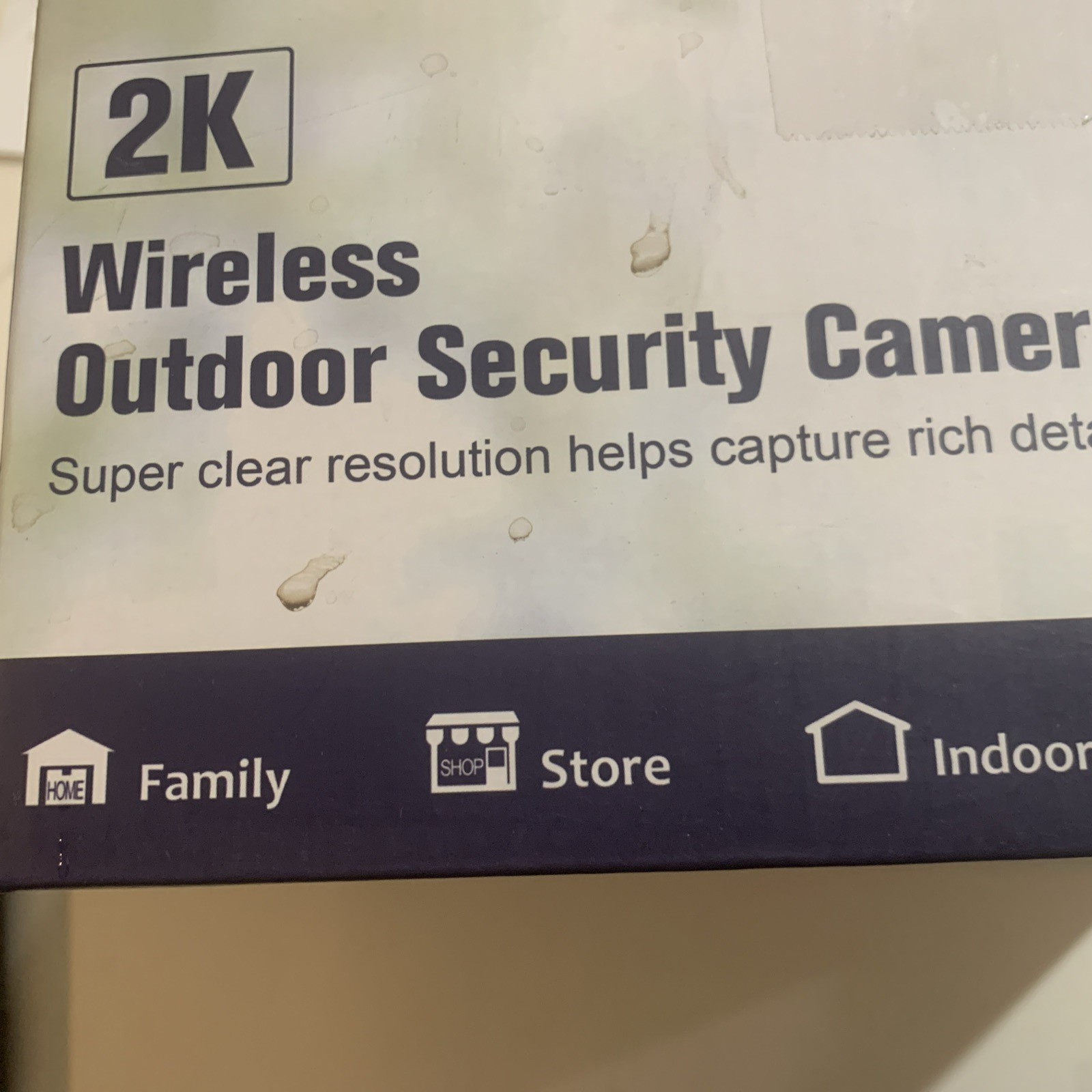 Amtifo Security Camera Wi-Fi & Sola Powered 360 Pts, 2K Image, Person Detection2