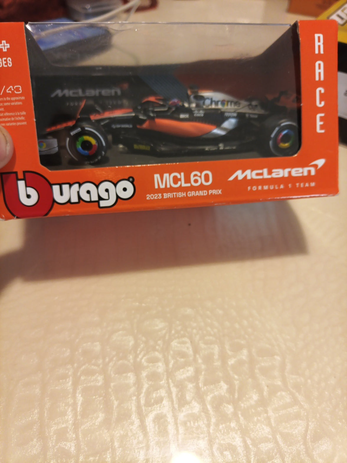 New Bburago F1 Racing MCL60 Team McLaren #4 Lando Norris 1:431