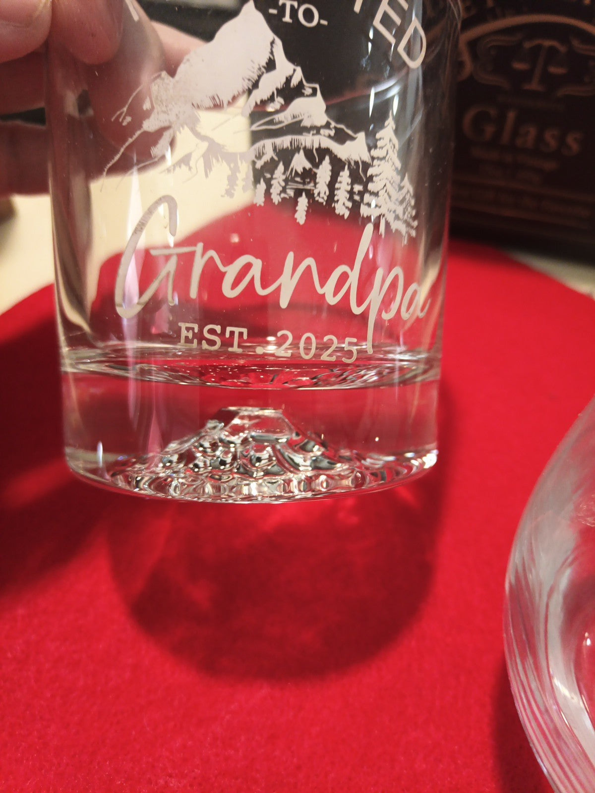 Stemless Wineans And Whisky Glass – Grandparents Celebration Gift – New With Bag4