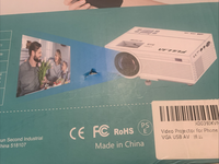 Fullja Mini Projector HD HDMI USB AV Home Theater Portable Video Projector4