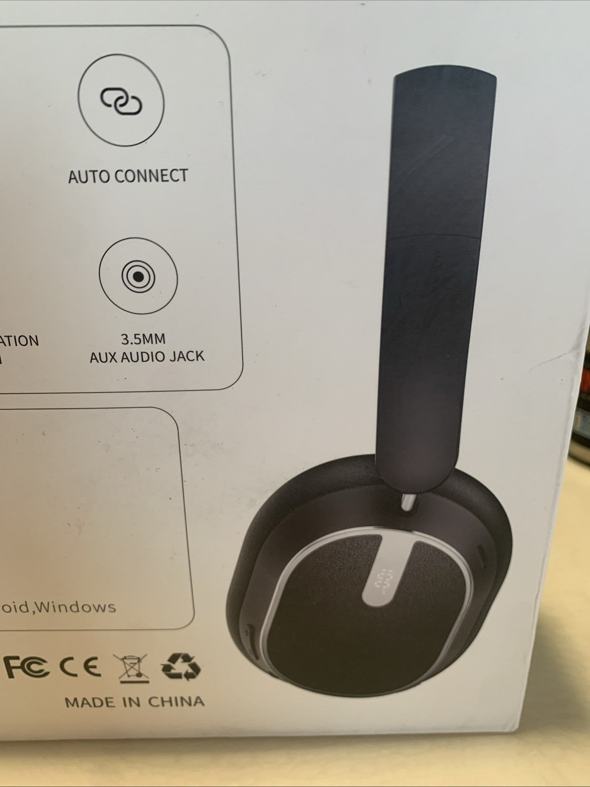 Sisism H2 ANC Extra Bass Over The Ear Wireless Headphones - Black4