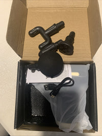 Cordless Handheld Massage Gun, 4 Heads, Rechargeable, Silver/Black, Full Body3