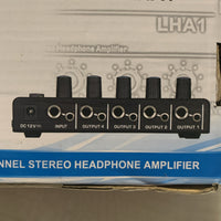 LZSIG Ultra Low Noise 4-Channel Stereo Headphone Amp. *New* [E2 33]7