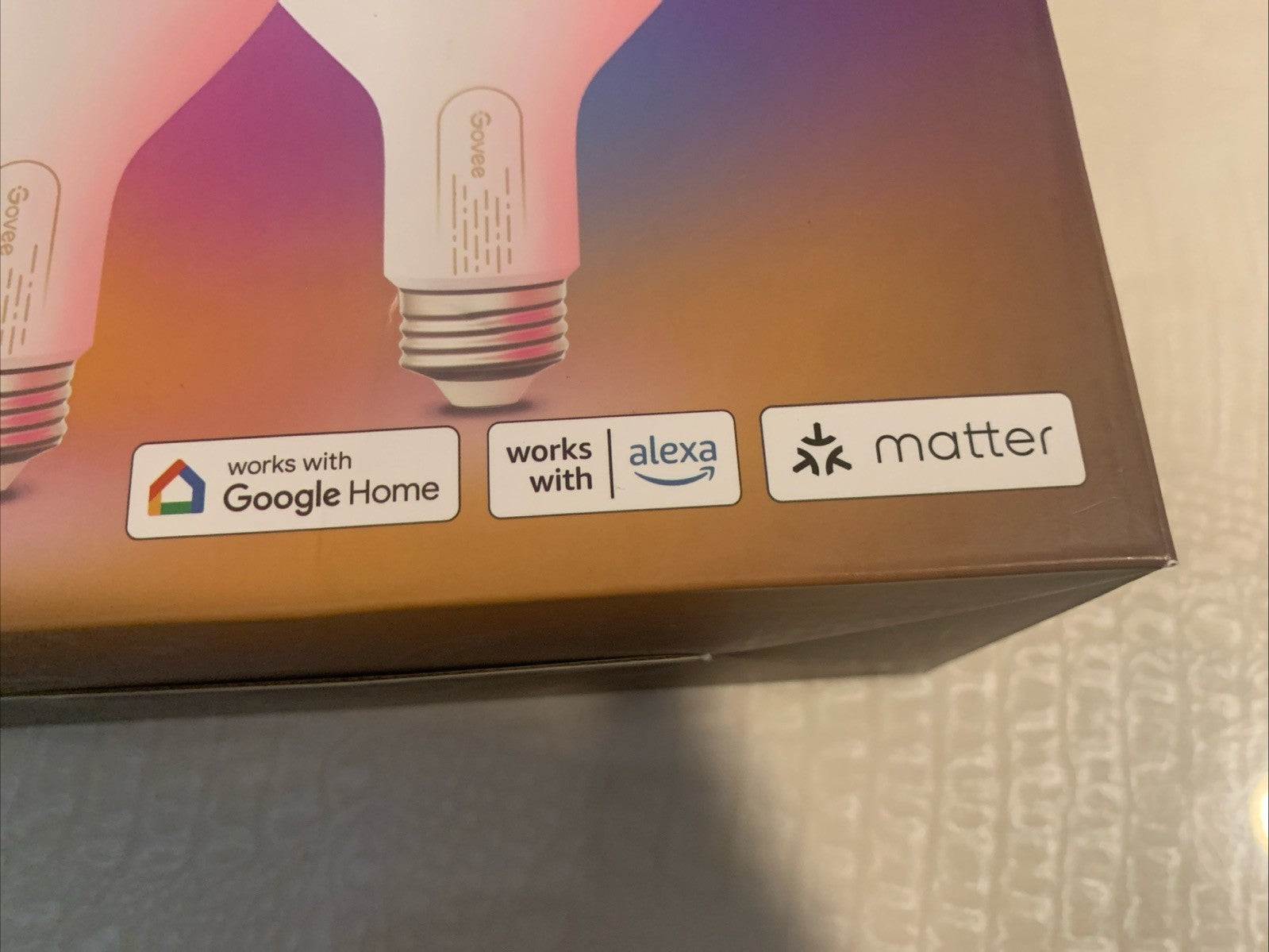 Govee RGBWW Smart Light Bulbs 1200 Lumens. H60103