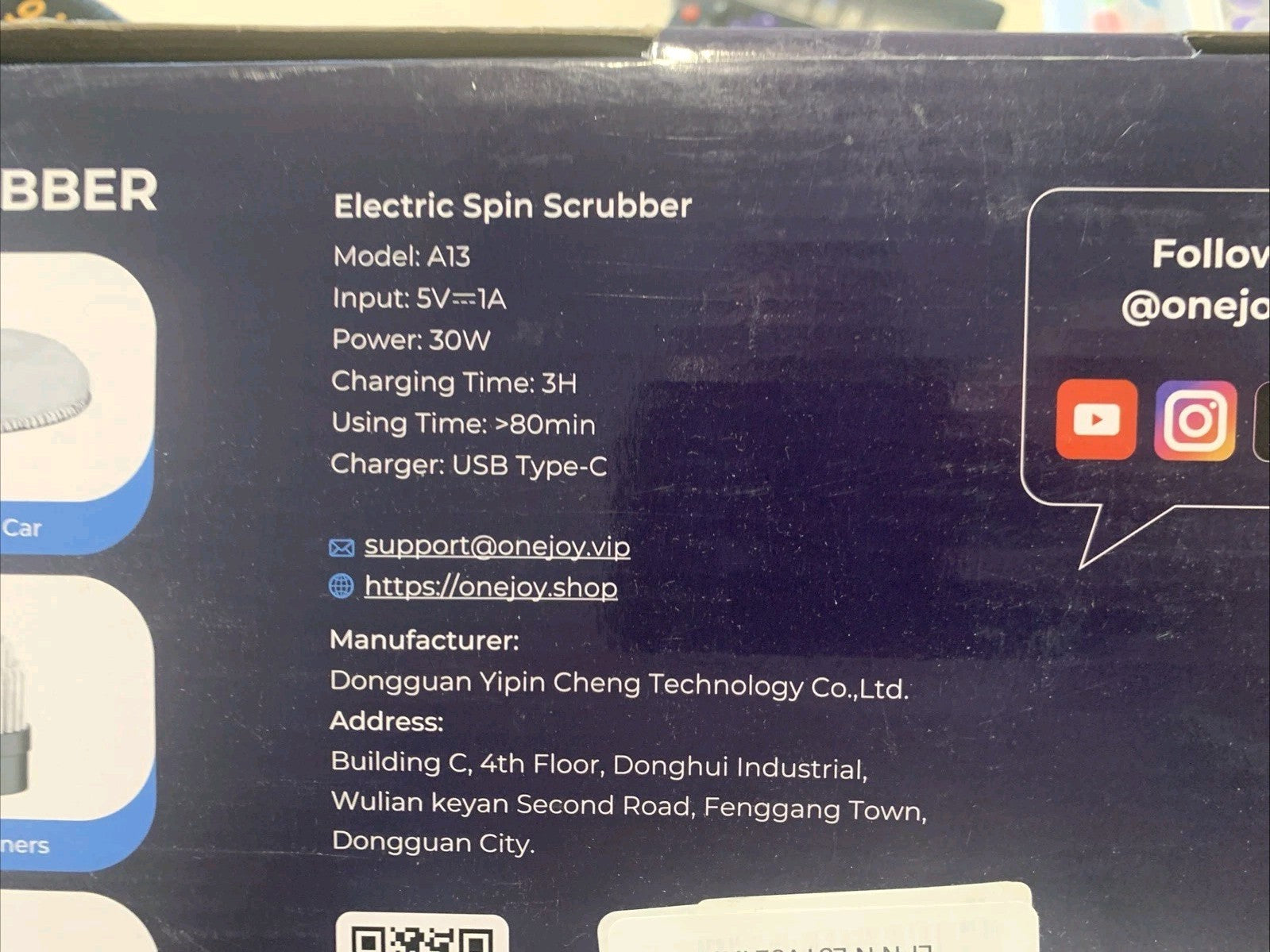 Onejoy Cordless 8 in 1 Electric Spin Scrubber6