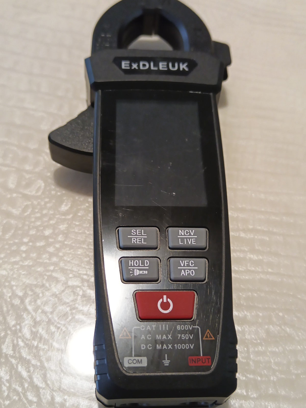 AC/DC Clamp Meter ExDLUEK, BLACK0