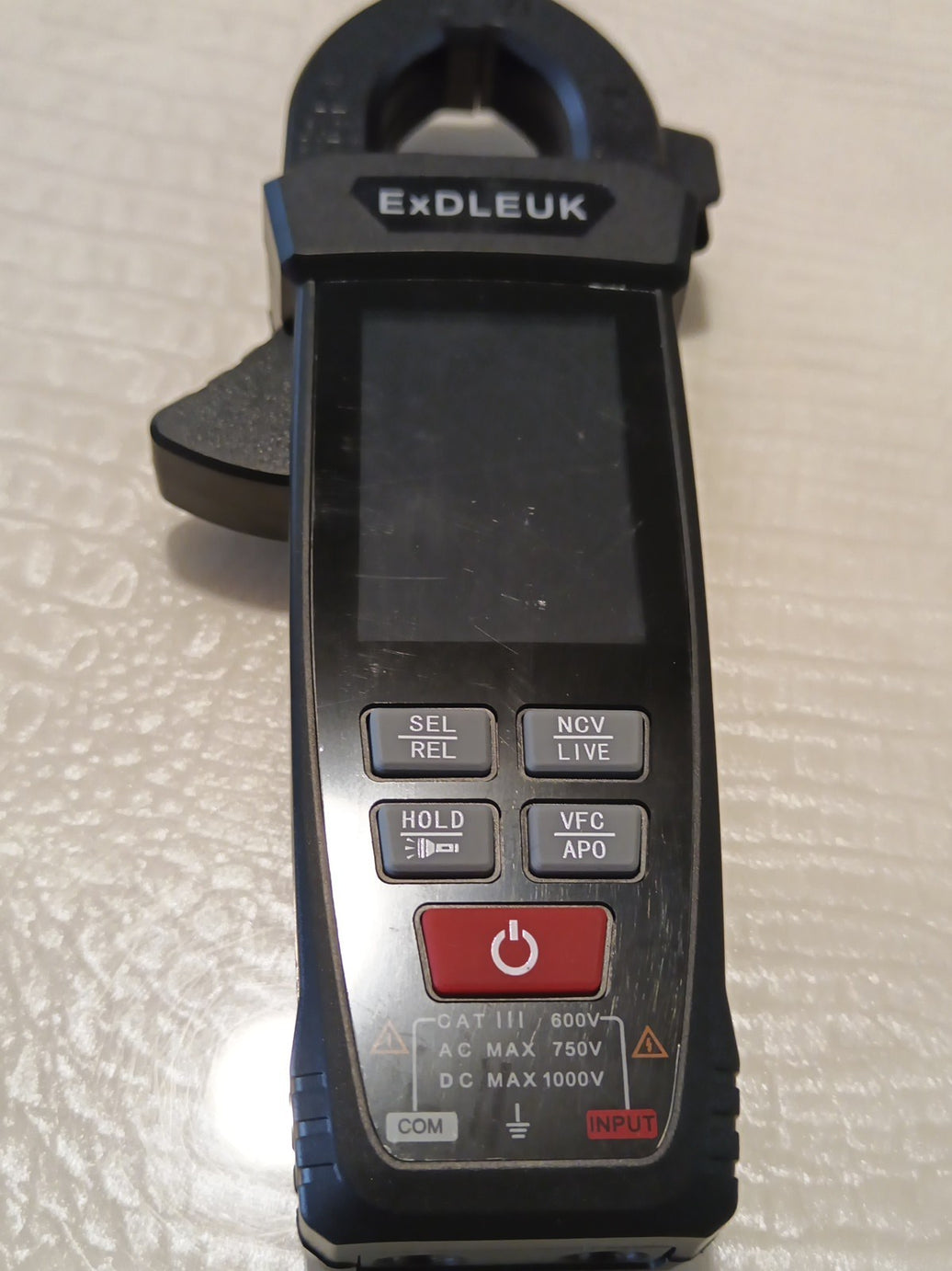 AC/DC Clamp Meter ExDLUEK, BLACK0