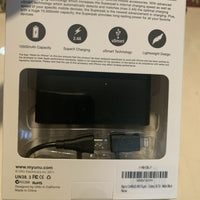 10000mAh Portable Power Bank 2Port Battery Small Size Executive with Charger NEW3