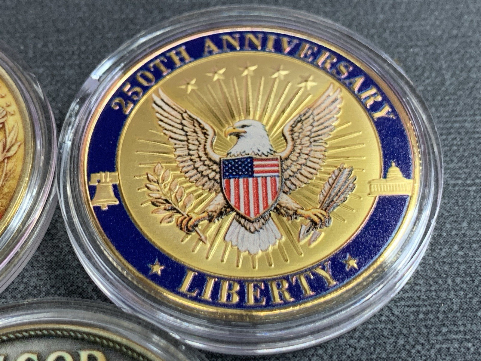 Set Of 6 Different America 250th Anniversary Commemorative Challenge Coin $ave!!9