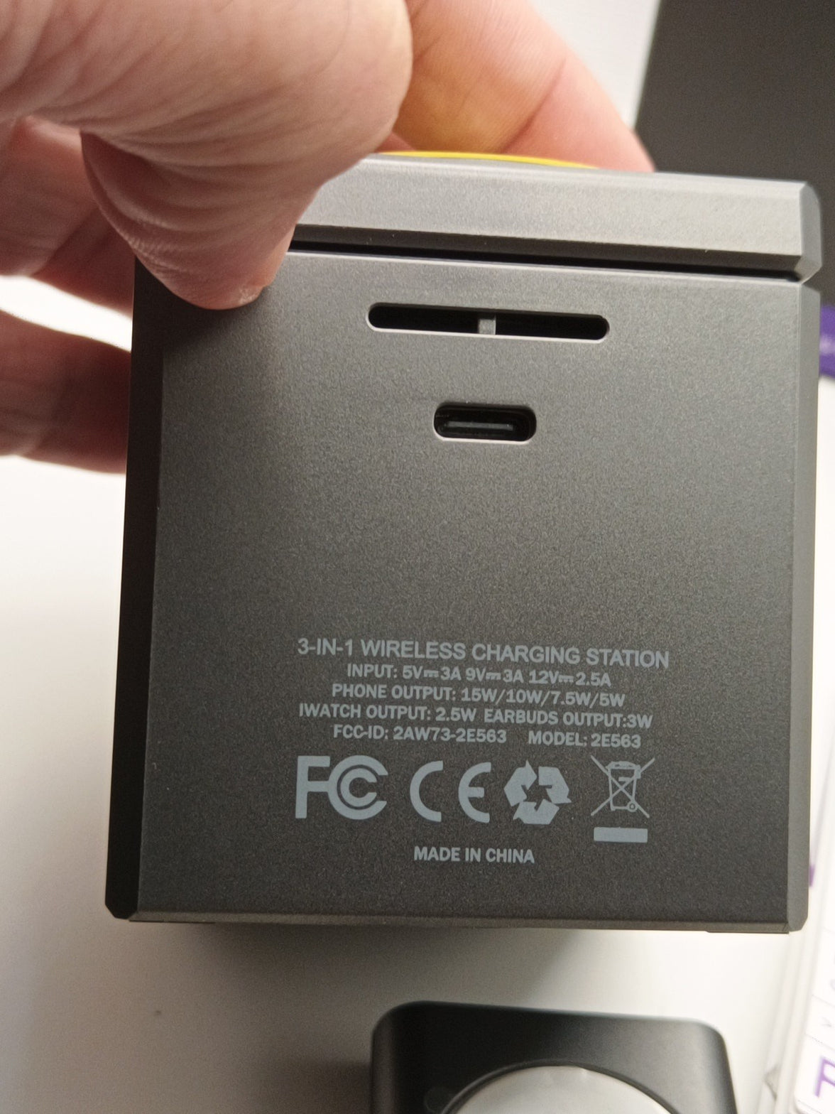 LISEN Qi2 Magsafe Charger 3 in 1 15W Fast Charging, Magsafe Charger Stand3