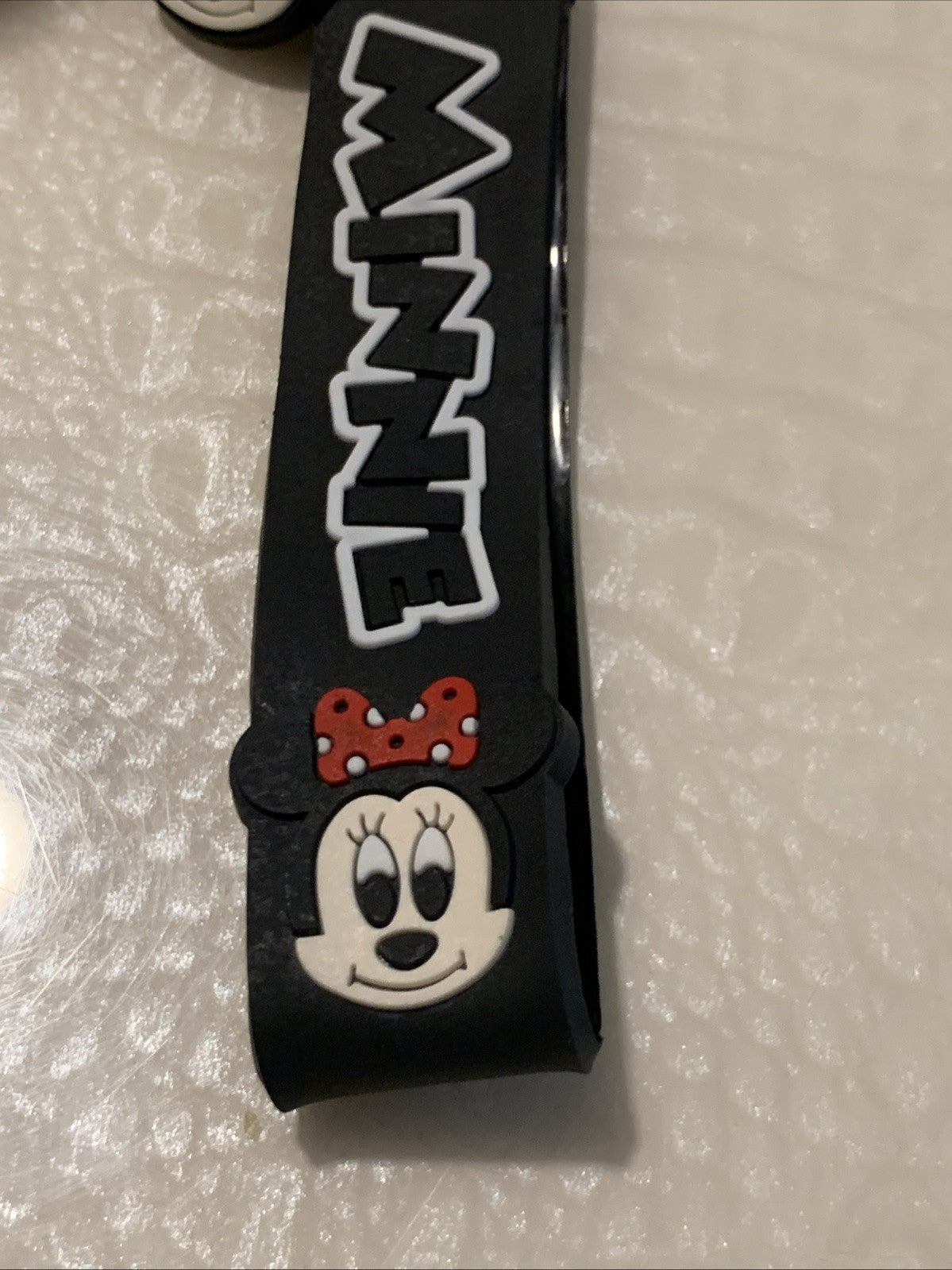 Pair Of Disney Mickey & Minnie Mouse Dale Bowser 3D Pendant Keychains Key Rings11