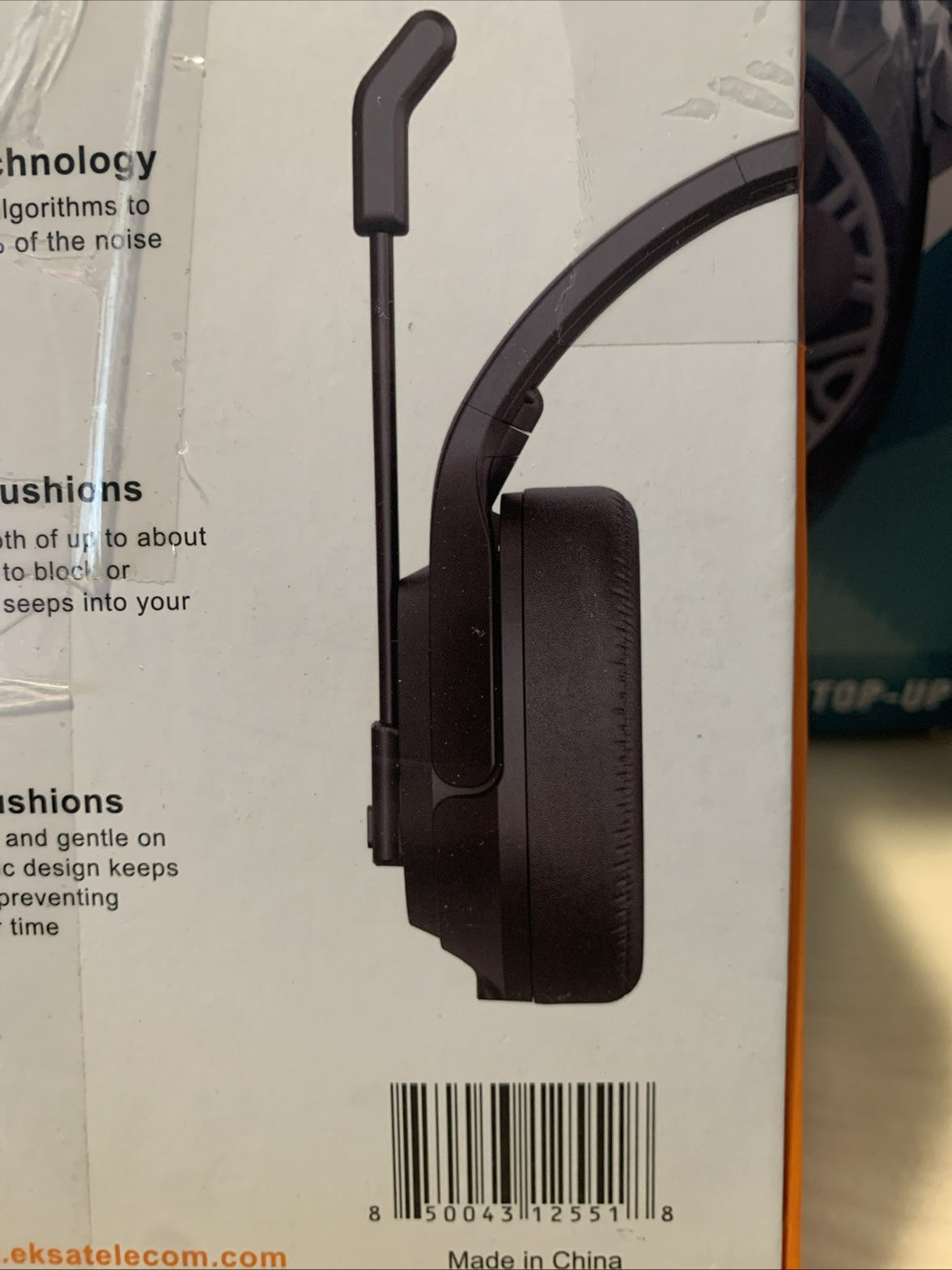 EKSAtelecom H1 Pro AI-Powered Wireless Headset, Black4