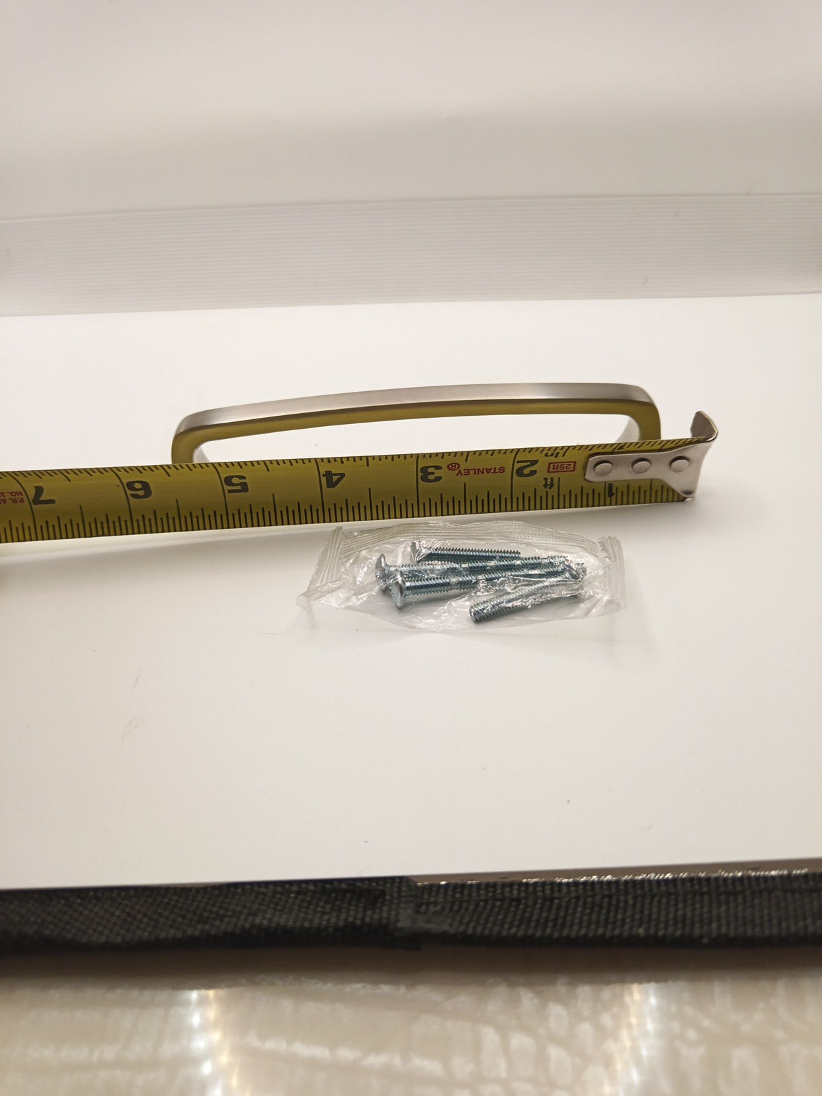 Cabinet Pulls handles  Silver 6pk By Amerdeco 6in  Hole Centers Handles4
