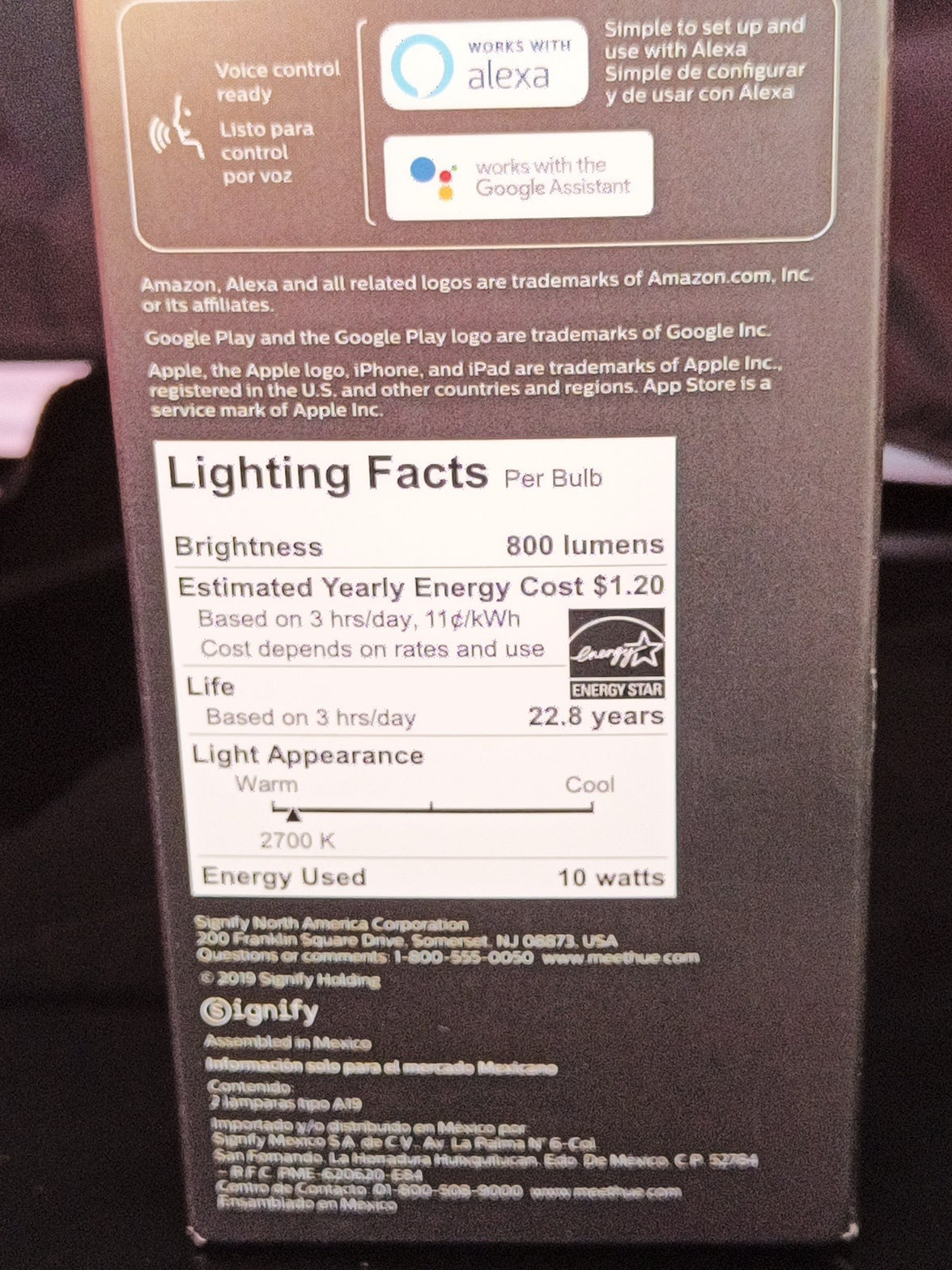 Philips Hue 2-pack E26 LED Instant control Bluetooth SOFT White 2700K3