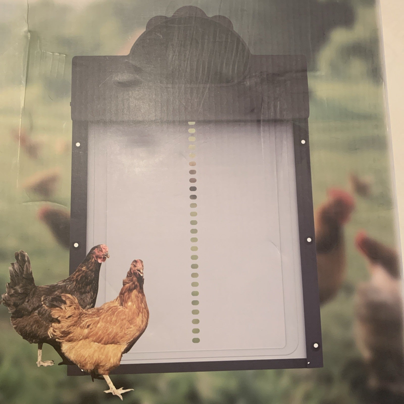 Solar Powered Automatic Chicken Coop Door with Timer/PIR Sensor Modes2
