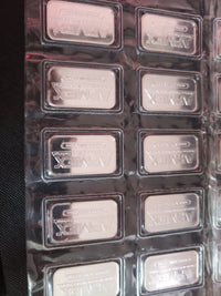 1 oz APMEX Silver Bar (Lot of 10)2