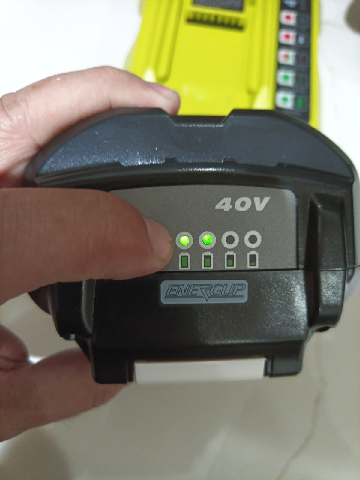 1~4x 6.0/8.0AH Battery/Charger For Ryobi 40V Lithium-Ion OP4026 OP40601 OP4050A7