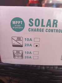 MPPT Solar Charge Controller, 20A 12V 24V Solar Controller1