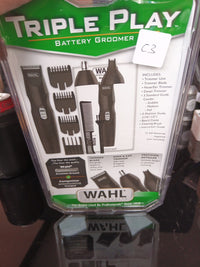 WAHL Triple Play 12 Pc Battery Groomer .. Trim / Groom / Detail NEW In Package 3