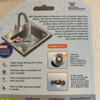 Kitchen SinkShroom® Revolutionary  Anti-Clog KITCHEN SINK STRAINER *NEW*4